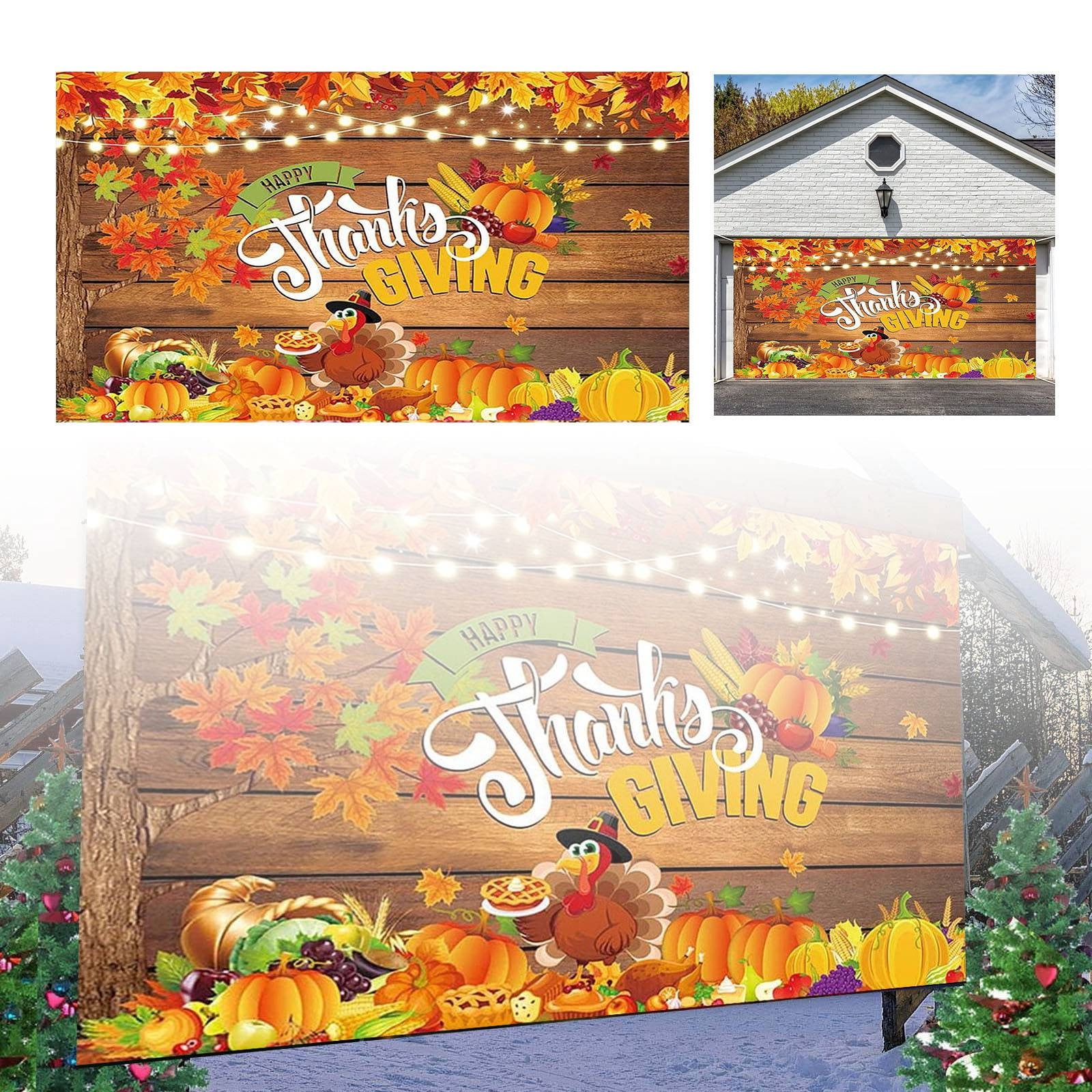 Thanksgiving Banner Extravaganza Create Unforgettable Memories Steel 