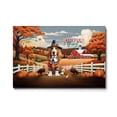 thumbnail image 1 of Thanksgiving Basset Hound Pilgrim Grateful, Thankful, Blessed Fall Welcome Horizontal Matte Canvas Poster Bassets Dog Breed Lovers Gifts Idea Wall Art Home Decor - 00021, 1 of 5
