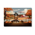 thumbnail image 1 of Thanksgiving Bernese Mountain Dog Pilgrim Grateful, Thankful, Blessed Fall Welcome Horizontal Matte Canvas Poster Berner Lover Gifts Wall Art Home Decor - 00021, 1 of 5