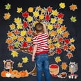 thumbnail image 1 of Thanksgiving Big Tree Maple Leaf Chalkboard Wall Stickers, Quality Paper, Strong Adhesion, Easy to Cut Install, Decorates Walls with Festive Vibe, Non-Polluting, Party Supplies, 1 of 6