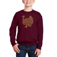 thumbnail image 1 of Thanksgiving - Boy's Word Art Crewneck Sweatshirt, 1 of 3