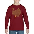 thumbnail image 1 of Thanksgiving - Boy's Word Art Long Sleeve T-Shirt, 1 of 2