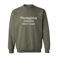 thumbnail image 1 of Thanksgiving Calories Don't Count Crewneck Sweatshirt, 1 of 3