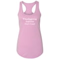 thumbnail image 1 of Thanksgiving Calories Don't Count Racerback Tank, 1 of 3