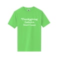 thumbnail image 1 of Thanksgiving Calories Don't Count Short Sleeve Neon T-Shirt, 1 of 1