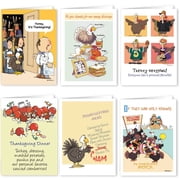 Thanksgiving Cards (Variety Pack) - Set of 18 Boxed Cards & 19 White Envelopes,