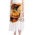 thumbnail image 1 of Thanksgiving Chiffon Beach Dresses for Women, Summer Strappy Polyester Beach Dress, 1 of 6