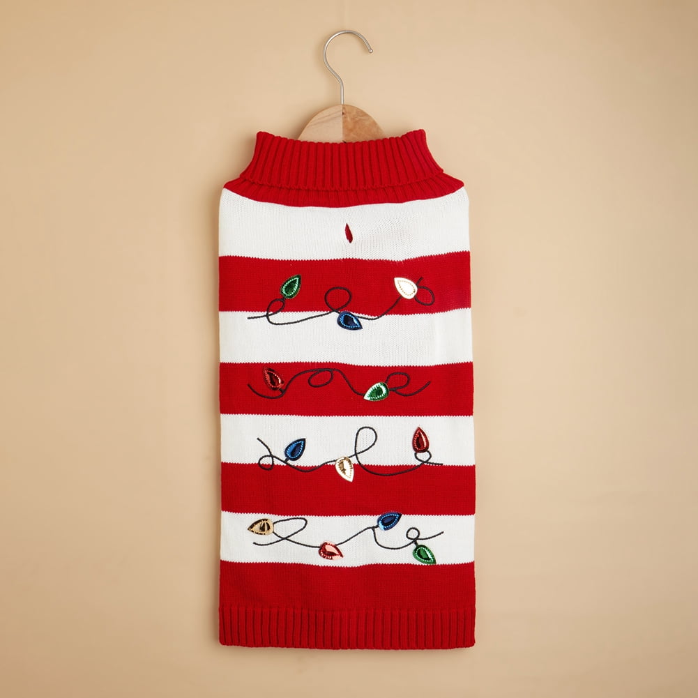 Thanksgiving Christmas Dog Sweaters Puppy Dog Clothes Pet Knitwear for