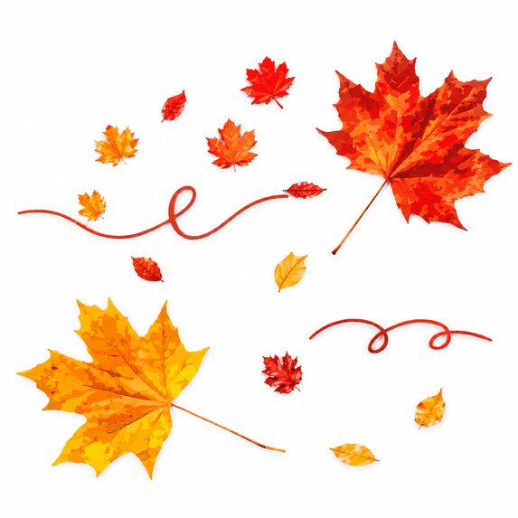 Thanksgiving Clings for Glass Windows DIY Fall Leaves Window Clings ...