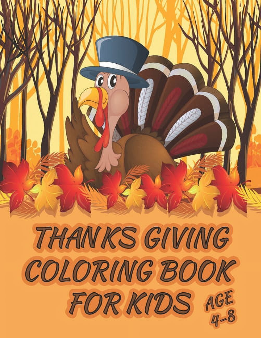 Thanksgiving Coloring Book for Kids: Thanksgiving Coloring & Activity ...
