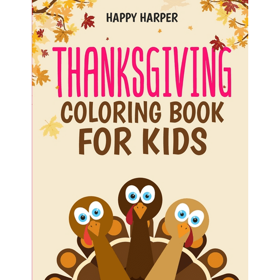Thanksgiving Coloring Book, (Paperback)