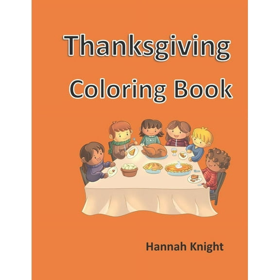 Thanksgiving Coloring Book (Paperback)