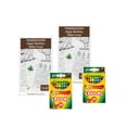 thumbnail image 1 of Thanksgiving Coloring Tablecloth Activity Paper Measures 54" x 88" Set of 2 with 24ct Crayons By Clear Above, 1 of 7