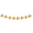 thumbnail image 1 of Thanksgiving Corn Turkey Pull Banner Set 6.69x6.69in, 8-Piece Maple Leaf Theme Party Decor with Hanging Rope for Home Gathering, 1 of 6