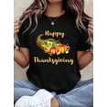 thumbnail image 1 of Thanksgiving Cornucopia Horn Pumpkin Harvest Fall T-Shirt, 1 of 6