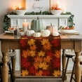 thumbnail image 1 of Thanksgiving Cotton Linen Table Runner, Washable Table Runners for Kitchen, Dining Room, Holiday, Home Party Table Decor, 13x120 Inches, 1 of 9