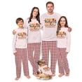 thumbnail image 1 of Thanksgiving Crew Matching Family Pajamas 2025, Cotton And Poly Blend, 2 Pieces, 1 of 7