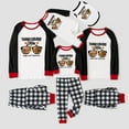 thumbnail image 1 of Thanksgiving Crew Matching Pajama Sets, Family Food Tradition Thanksgiving Pjs, Plus Size Thanksgiving Pajamas, Size NB - Men 6XL, 1 of 7