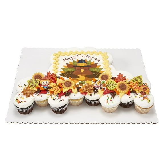 Thanksgiving Cupcake Cake