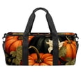 thumbnail image 1 of Thanksgiving Dance Bag with Shoe Bag, Sports Bag, Gym Bag, Yoga Bag - Size 17.7 Inches, Interior Zipper Pocket, Large Capacity, 1 of 6
