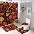 thumbnail image 1 of Thanksgiving Day (17) Shower Curtain Waterproof Bathroom Curtain Set with Hooks Home Decor Bathroom Curtains, 1 of 8