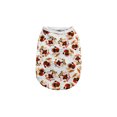 thumbnail image 1 of Thanksgiving Day Dog Shirts, Fall Pumpkin Turkey Tank Tops for Small Medium Dogs, Vests for Cats Puppies (White, X-Large), 1 of 7