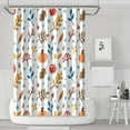 thumbnail image 1 of Thanksgiving Day Fall Harvest Shower Curtain,Washable Show Curtain with Hooks Retro Polyester Fabric Bathroom Curtains for Bathroom Bathtub Autumn Holiday, 1 of 5