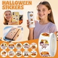 thumbnail image 1 of Thanksgiving Day Stickers Roll 1 Inch 500 Pcs, Fall Leaf Pumpkin Turkey Design Round Decals, For Holiday Party Goodie Bags Gift Cards Decoration, 1 of 8