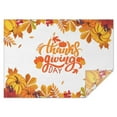 thumbnail image 1 of Thanksgiving Day Table Cloth Wrinkle Resistant Tablecolths Table Covers Thanksgiving Fall Maple Leaves Pumpkin Tablecloth for Thanksgiving Party Favors Rectangle,60x84inch, 1 of 5