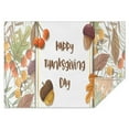 thumbnail image 1 of Thanksgiving Day Table Cover Waterproof Spillproof Tablecolths Table Covers Autumn Maple Leaf Tablecloth for Thanksgiving Party Decorations Favors Rectangle,60x84inch, 1 of 5