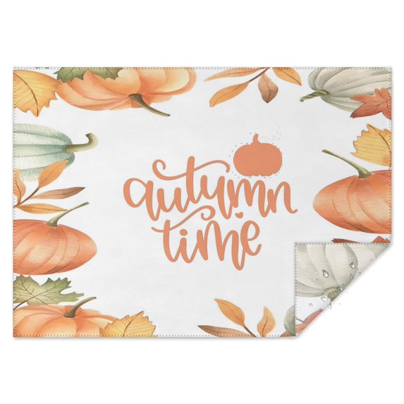 Thanksgiving Day Table Cover Wrinkle Resistant Washable Tablecolths Table Covers Welcome Thanksgiving Pumpkin Harvest Table Cloths for Thanksgiving Party Decorations Favors Rectangle,60x84inch