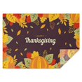 thumbnail image 1 of Thanksgiving Day Table Cover Wrinkle Resistant Washable Tablecolths Table Covers Welcome Thanksgiving Pumpkin Harvest Tablecloth for Halloween Party Decoration Rectangle,60x84inch, 1 of 5