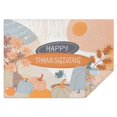 thumbnail image 1 of Thanksgiving Day Tablecloth Wrinkle Resistant Washable Tablecolths Table Covers Autumn Thanksgiving Farmhouse Harvest Table Cloths for Fall Birthday Wedding Graduation Rectangle,60x84inch, 1 of 5