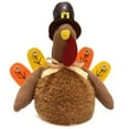 thumbnail image 1 of Thanksgiving Day Turkey Ornaments Handmade Gobbler Fall Autumn Stuffed Turkey Doll for Farmhouse Indoor Tabletop Decorations, 1 of 8