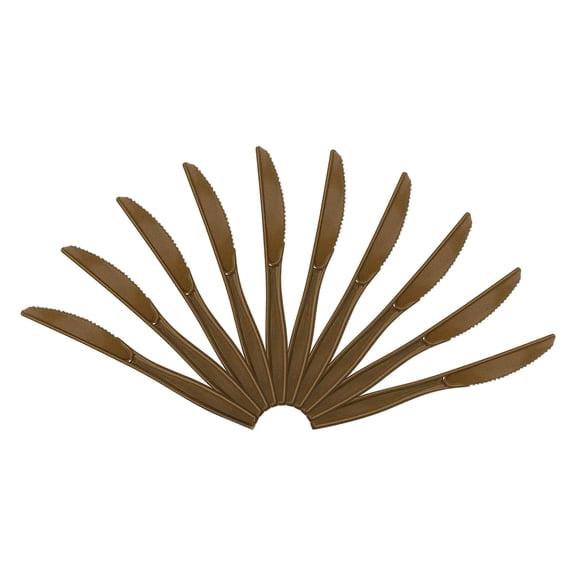 Thanksgiving Decoration Disposable Knife and Set Banquet Party Tableware with Festive Designs for Holiday Gatherings