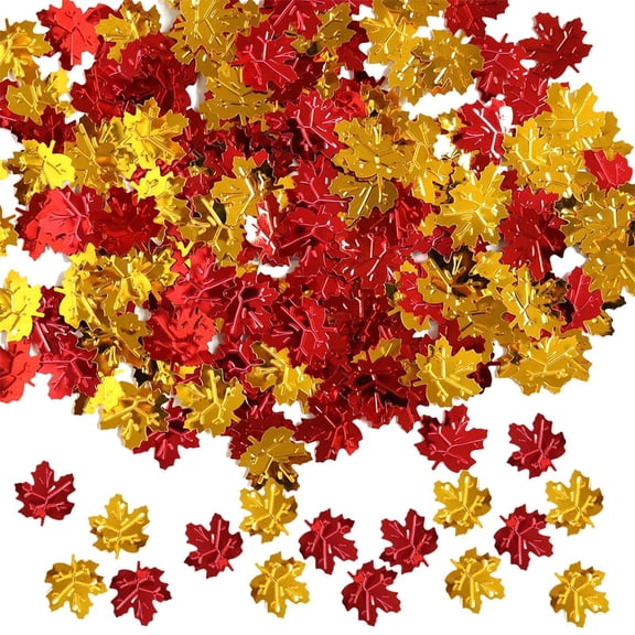 Thanksgiving Decorations, 300pcs Fall Leaves, Pvc Fake Leaves Fall Decorations, Artificial Maple Leave For Crafts