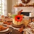 thumbnail image 1 of Thanksgiving Decorations for Home, Artificial Pumpkin Floral Pick Dahlia Pinecone, Thanksgiving Decorations Indoor, Fall Artificial flowers Decorative, 1 of 7