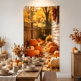 thumbnail image 1 of Thanksgiving Door Cover 35x72 Inch Festival Door Curtain Wall Decoration, 1 of 6
