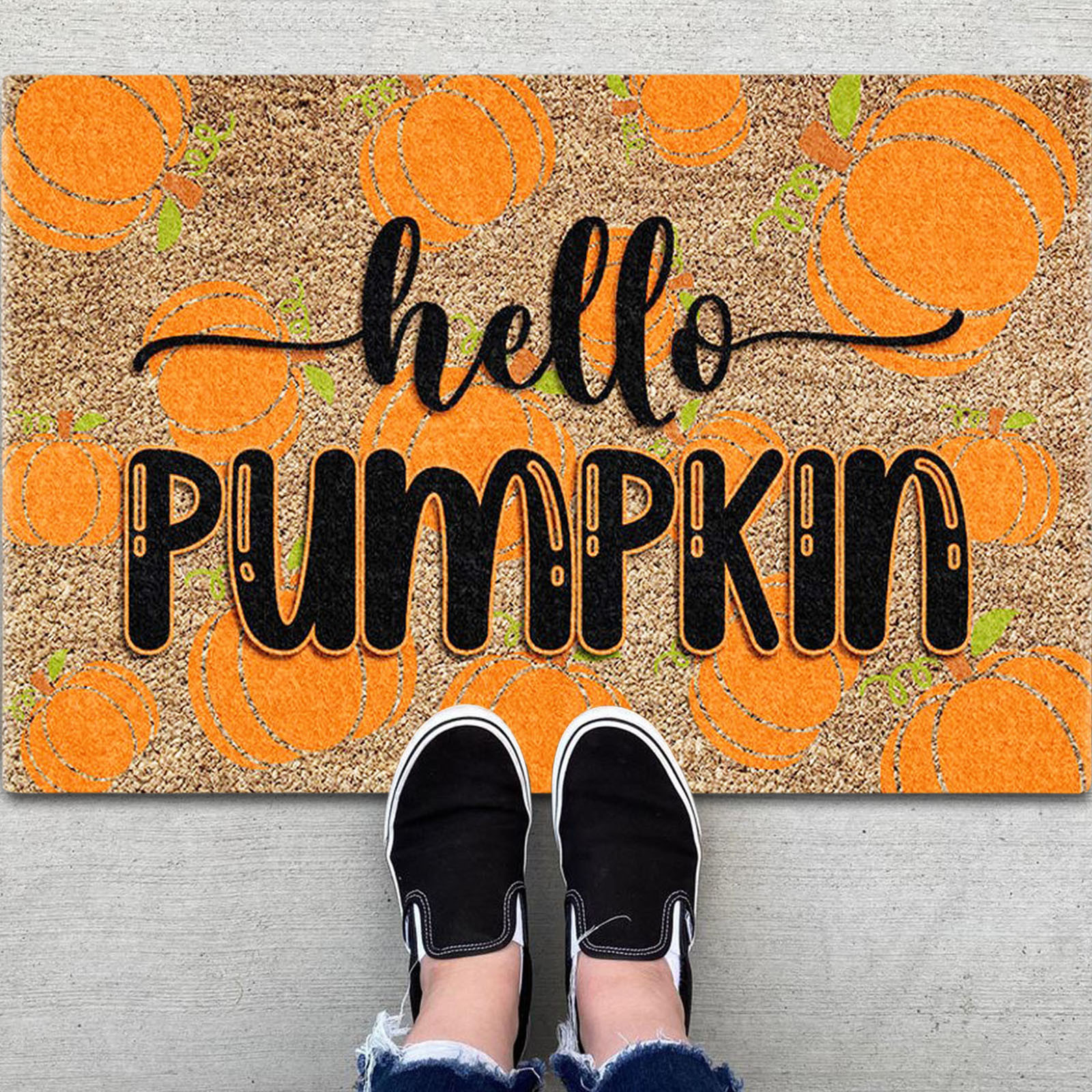 Thanksgiving Doormats 40X60CM Home Autumn Fall Front Door Mat Carpet