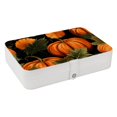 thumbnail image 1 of Thanksgiving Elegant PU Leather Decorative Box Jewelry Organizer with Removable Compartment - Portable Earring Organizer, 1 of 6