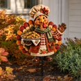thumbnail image 1 of Thanksgiving Fall Garden Stake Lights, 16 Inch Autumn Turkey Pathway Stake, Waterproof Outdoor Yard Ground Stake, Halloween Decorations for Outdoor Lawn Patio Fence, 1 of 6