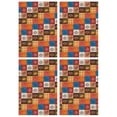 thumbnail image 1 of Thanksgiving Fall Kitchen Towels 4-Pack, Maple Leaf & Pumpkin Design, Super Absorbent Soft Tea Towels for Home, 1 of 3