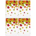 thumbnail image 1 of Thanksgiving Fall Kitchen Towels 4-Pack, Maple Leaf & Pumpkin Design, Super Absorbent Soft Tea Towels for Home, 1 of 3