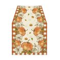 thumbnail image 1 of Thanksgiving Fall Table Runner, Pumpkin Maple Leaf Table Runners for Home Kitchen Dining Room Party Decoration, 13''x72'', 1 of 6