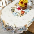 thumbnail image 1 of Thanksgiving Fall Tablecloth for Round,Oval,Rectangle Tables,Waterproof Pumpkin Fall Table Cloths for Dining Room Indoor Outdoor Table Cover - 54x72 Inch, 1 of 6