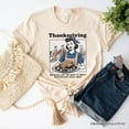thumbnail image 1 of Thanksgiving Family Dysfunction Retro T-Shirt, Funny Holiday Humor Tee for Sarcastic Families, 1 of 6