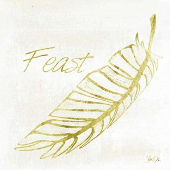 Thanksgiving Feast Canvas Art - Shanni Welsh (24 x 24)