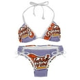 thumbnail image 1 of Thanksgiving Font Detachable Sponge Adjustable Strap Bikini Set Two-Pack Swimming Suits One-Piece Swimsuits - Ideal for Beach and Pool Parties, 1 of 6