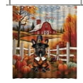 thumbnail image 1 of Thanksgiving French Bulldog Pilgrim Grateful, Thankful, Blessed Fall Welcome Shower Curtain Dog Lover Gifts Waterproof Bathroom Bathtub Curtain - 00021, 1 of 5