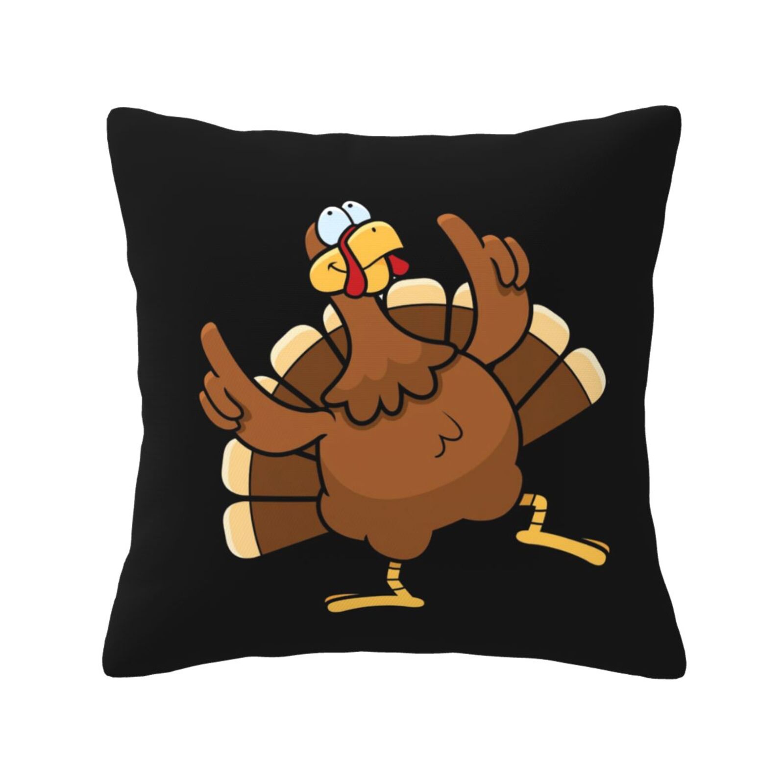 Thanksgiving Funny Turkey Throw Pillow Cases Home Decor Cozy Cushion